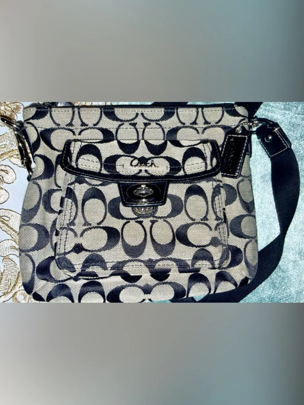 Coach Signature Swingpack Crossbody Bag - Picture 5 of 10
